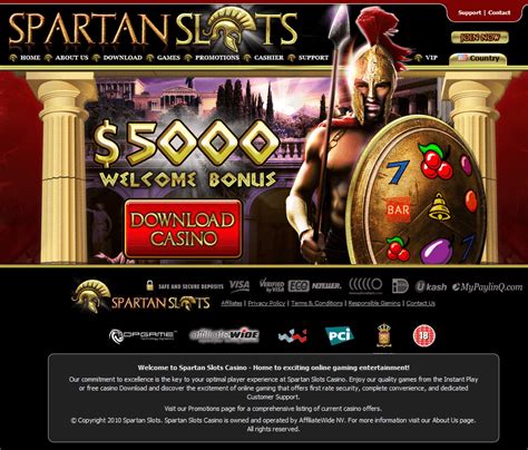 spartan slots casino